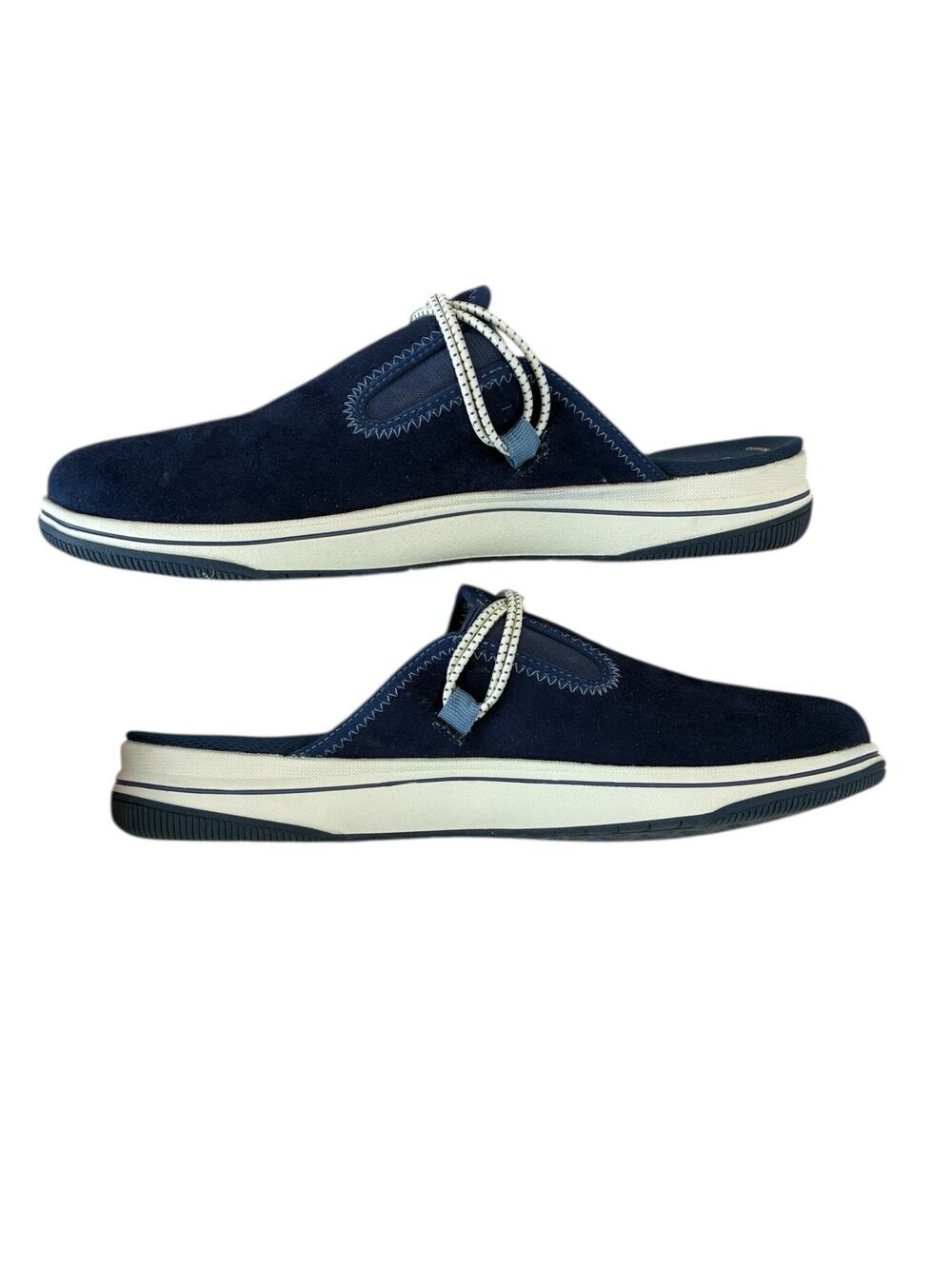Clarks Cloudstepper NWOT Slip-On Breeze Port Navy Clog